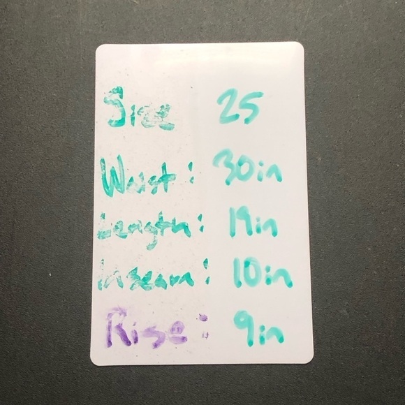 Citizens of Humanity Jean Shorts Women's Button Fly Cutoff Bermuda Raw Hem Denim - Picture 9 of 9